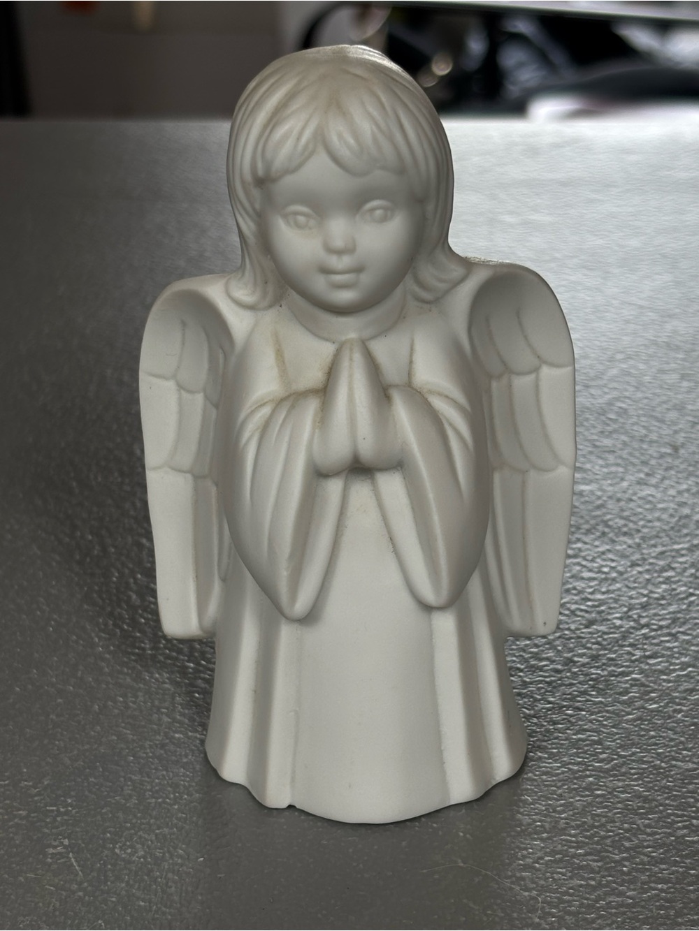 White Ceramic Praying Angel Fragrance Diffuser Potpourri Holder